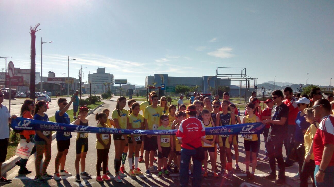 Escolinhas fazem a festa no Duathlon São José