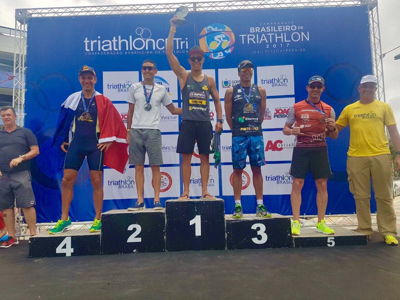 Santa Catarina no CB Triathlon em João Pessoa