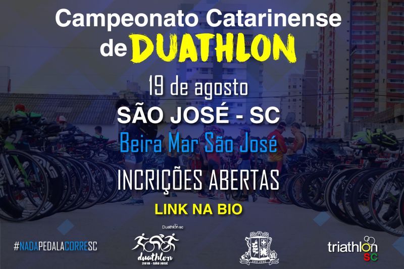 Duathlon de São José abre Campeonato Catarinense