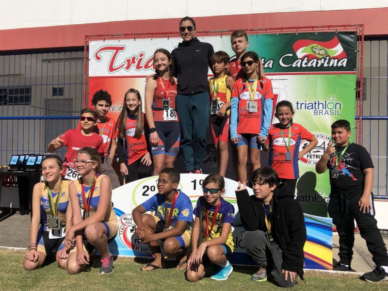 Duathlon de São José primeira etapa Campeonato Catarinense