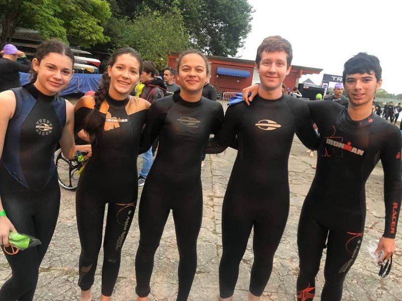 Jovens atletas catarinenses participam do Brasileiro de Sprint Triathlon em SP