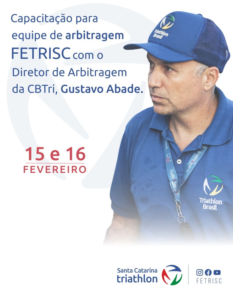 Capacitação para Árbitros  em fevereiro