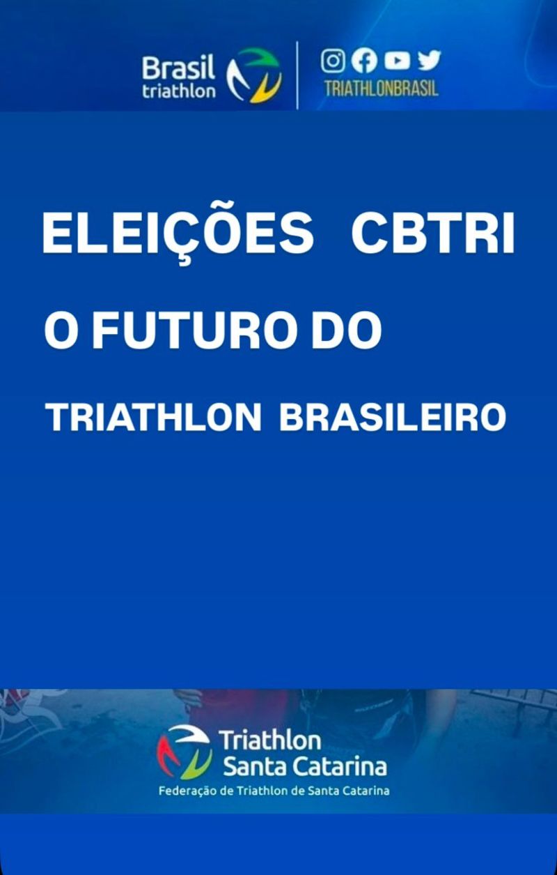 Sandro Bernardoni de Santa Catarina Presidente CBTRI